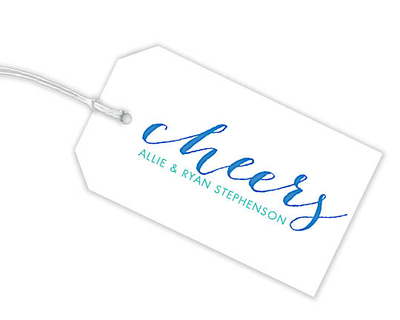 Cheers Hanging Gift Tags